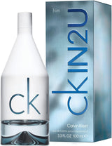 Calvin Klein CKIN2U for Him, Eau De Toilette for Men, Aromatic Fragrance with Notes of Tangelo, Pimiento, Cool Musk’S, Medium Longevity