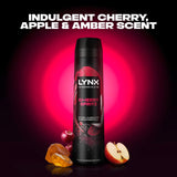 Fine Fragrance Collection Cherry Spritz Premium Body Spray Men'S Deodorant Infused with a Cherry, Red Apple & Amber Scent for 72 Hours of Freshness 200 Ml