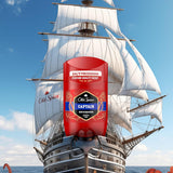 Captain Men'S Deodorant Stick 6X50Ml, 24/7 Fressshhh with Daily Use, Long Lasting Perfume Quality Scent, Odour Protection, 0 Percent Aluminium Salts, Invisible on Black & White