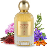 Arabian Rouge 100Ml EDP Perfume Fragrance Spray Violet, Laotian Oud, Bulgarian Rose, Turkish Rose