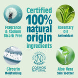 - Natural Deodorant Roll on - Effective Protection, 100% Natural Origin Ingredients, Vegan, Fragrance Free, Suitable for Women, Men & Kids - Unscented - 75Ml (Pack of 2)