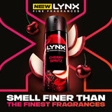 Men'S Premium Body Spray Deodorant Cherry Spritz Fine Fragrance 150 Ml