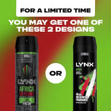 Men Africa Deodorant Body Spray for 48 Hours of Odour Busting, High Definition Fragrance with a Mandarin & Sandalwood Scent 200 Ml (Pack of 2)