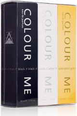 Black/White/Gold Homme - Triple Pack, Fragrance for Men, 3 X50Ml, Eau De Parfum, by Milton-Lloyd