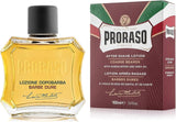 Aftershave Lotion Nourishing, 100Ml, Men'S Aftershave with Sandalwood and Shea Oil Moisturises & Restores Skin Comfort, Made in Italy