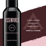 Essentials Quad Pack for Him – 4 X 50Ml Mens Aftershave Gift Set (No1, No3, No9, No10) – Long-Lasting Eau De Parfum with Fresh, Masculine Notes – Luxury Perfume for Men – Made in England