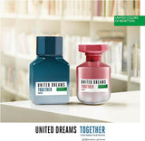 Benetton - United Dreams Together, Eau De Toilette for Men - Fresh, Casual and Masculine Fragance - Citrus and Spicy Notes - Ideal for Day Wear - 100 Ml