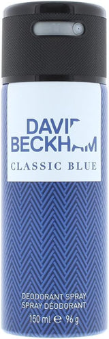 DAVID Classic Blue Deodorant Anti-Perspirant Body Spray for Men, 150 Ml (Pack of 4)