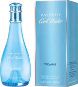 Cool Water Women, Eau De Toilette, Floral and Fruity Aroma, Fresh Fragrance, Medium Longevity, 100Ml