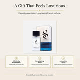 Acqua Genovese Perfume for Men, 8-10 Hours Long-Lasting, Luxury Smelling, Aromatic Aquatic, Fine French Essences, Extra-Concentrated (Eau De Parfum), Refined for Men, 50 Ml Spray