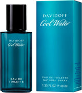 Cool Water - Eau De Toilette for Him - Aromatic Fragrance with Notes of Coriander, Mint, Lavender and Amber - Medium Longevity