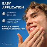 MEN Sensitive Soothing Liquid Moisturiser (100Ml), Sensitive Skin Moisturiser for Men, Lightweight and Non-Greasy Face Lotion, Fragrance-Free and Soothes Skin
