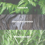 Cedarwood Fragrance Spray, Eau De Toilette for Men, 50Ml, Woody Mens Perfume with Pine & Rosemary, Aftershave Gift for Him, UK Formulated EDT Fragrance