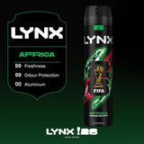 Limited Edition FIFA Africa Aerosol Body Spray Men'S Deodorant with a Mandarin & Sandalwood Scent for 48 Hours of Odour-Busting Freshness 250 Ml