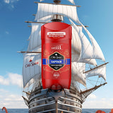 Bundle of Nightpanther Stick 85Ml +  Captain Deodorant Stick for Men Ml, Aluminium Free. Long Lasting Perfume Quality Scent, 48H Fresh. Invisible on Black & White + Deep Sea Stick 85Ml