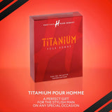 Titanium Pour Homme Men'S Eau De Toilette 75Ml Spray. Perfume for Men, Oriental Fragrance for Men, Woody Mens Perfume, Mens Fragrance - Genuine  Mens Fragrances