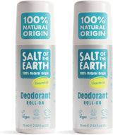 - Natural Deodorant Roll on - Effective Protection, 100% Natural Origin Ingredients, Vegan, Fragrance Free, Suitable for Women, Men & Kids - Unscented - 75Ml (Pack of 2)