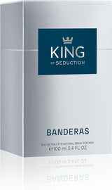 Perfumes - King of Seduction - Eau De Toilette for Men - Long Lasting - Masculine, Intense and Energetic Fragrance - Bergamot and Apple Notes - Ideal for Day Wear - 100 Ml
