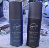 Lite Blu Male Twin Gift Set - Includes 2 X 150Ml Body Spray Deodorant Cans, 2 X 50Ml Men’S Eau De Parfum Aftershave Sprays - for Instant Freshness on the Go - Long Lasting Smells