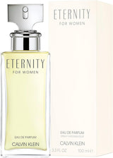 CALVIN KLEIN Eternity - Eau De Parfum for Women - Floral Fragrance with Notes of Bergamot, White Rose and Sandalwood - High Longevity