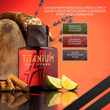 Titanium Pour Homme Men'S Eau De Toilette 75Ml Spray. Perfume for Men, Oriental Fragrance for Men, Woody Mens Perfume, Mens Fragrance - Genuine  Mens Fragrances