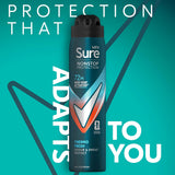 Men Nonstop Protection Thermo Fresh Anti-Perspirant Aerosol Men'S Deodorant Spray with Body Heat Activated Technology and a Clean Fragrance for 72 Hour Odour and Sweat Protection 6X 250 Ml