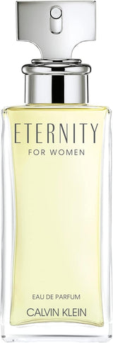 CALVIN KLEIN Eternity - Eau De Parfum for Women - Floral Fragrance with Notes of Bergamot, White Rose and Sandalwood - High Longevity