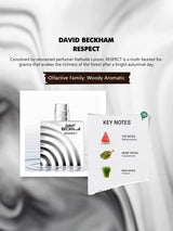 David  Respect Eau De Toilette for Men, 90 Ml