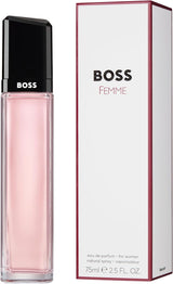 BOSS Femme - New Packaging - Eau De Parfum for Her - Woody Fragrance with Notes of Tangerine, Oriental Lily and Satinwood - Long-Lasting Fragrance - 75Ml