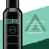 ESSENTIALS Number 12, 15, 17 and 19 Luxury Mens Fragrances, Set of 4 X 50Ml Eau De Parfum Men, Mens Aftershave Gift Set, Perfume for Men - Long Lasting  Fragrance