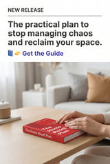 🏡✨ The Home Reset Plan: Your Step-by-Step Guide to Decluttering, Organizing, and Creating Calm ✨🏡