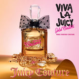 Juicy Couture Viva La Juicy Gold Couture Eau De Parfum (100 Ml) Fruity & Warm Scent, Luxury Fragrance for Women