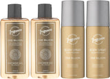 One Billion Men'S Bundle - Each Package Includes 2 X 150Ml Body Spray Deodorant Cans - 2 X 250Ml Shower Gels - for Instant Freshness - Long Lasting Smell - Great Male Gift Sets