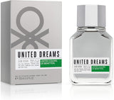 Benetton - United Dreams Aim High, Eau De Toilette for Men - Long Lasting - Fresh, Casual and Modern Fragance - Woody, Aromatic and Citrus Notes - Ideal for Day Wear - 100 Ml