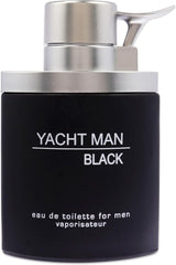 Yacht Man Black for Men 3.4 Oz Edt Spray