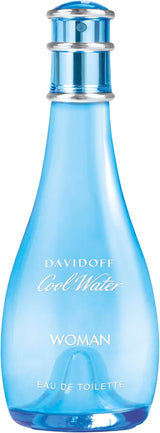 Cool Water Women, Eau De Toilette, Floral and Fruity Aroma, Fresh Fragrance, Medium Longevity, 100Ml