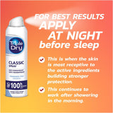 Classic Anti-Perspirant Spray 150Ml | Unfragrance-Free | Clinically Proven | Unisex | 100-Hour Protection against Excessive Sweating | Fights Odour | Triple Active Formula