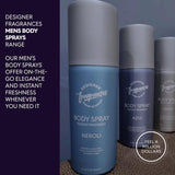 4 Pack Silver Dew Men'S Body Spray Deodorant Cans - for Instant Freshness on the Go - Long Lasting Smell - Great Male Gift Sets - 150Ml