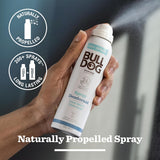 Bulldog Skincare | Fresh Mint & Cedarwood Spray Deodorant - 24 Hour Protection, Fresh Scent 125Ml